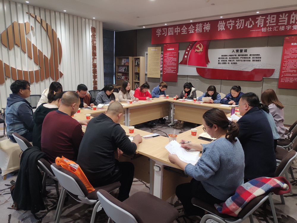 湖北東信醫藥有限公司黨支部 “不忘初心、牢記使命”主題教育專題民...